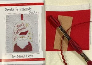 Marg Low Designs Santa and Friends Snowman Christmas Tag Kitjpg