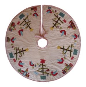 Marg Low Designs Wonder and Joy Christmas Treeskirt Pattern