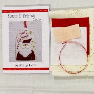 Marg Low Santa and Friends Christmas Decoration Kit