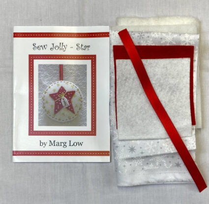 Marg low Sew Jolly Star kit by Poppy Patch