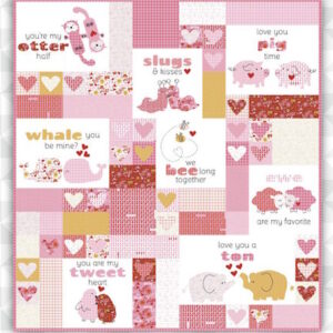 Meags and Me Be Mine Novelty Applique Quilt Pattern