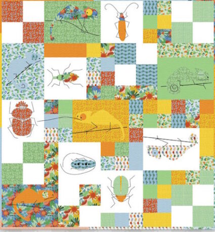 Meags and Me Applique novelty quilt pattern