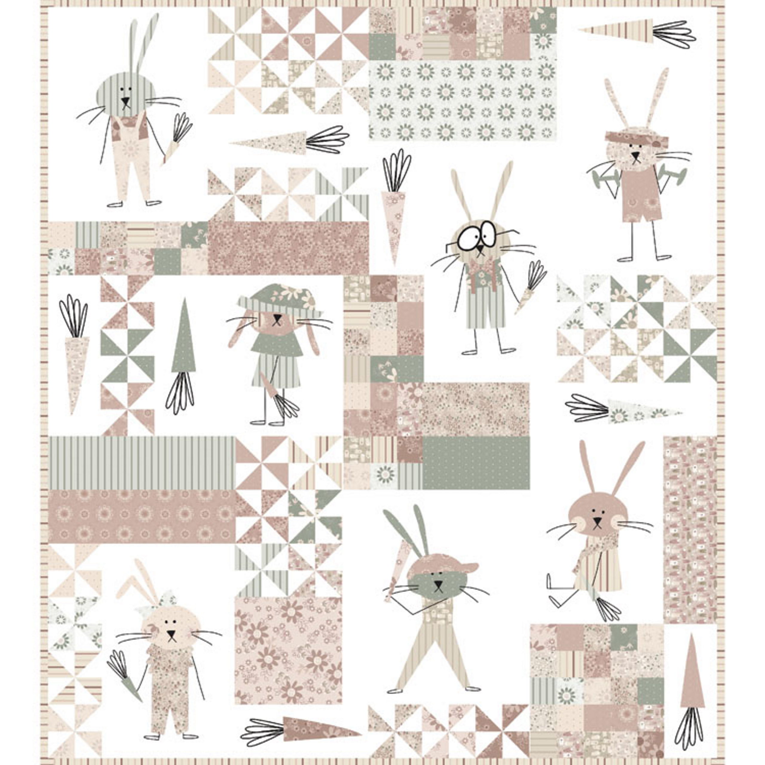 Meags And Me Funny Bunny Quilt Pattern