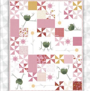 Meags and Me Leap Year Frog Applique Quilt Pattern