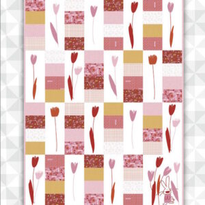 Meags and Me Through the Tulips Applique Quilt Pattern