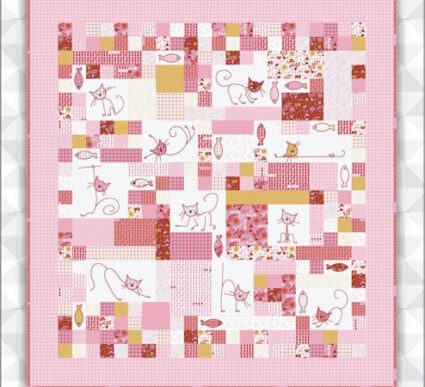 Meags and Me Whiskers Cat Quilt Pattern