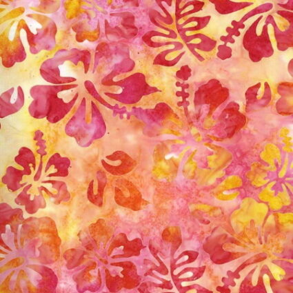 Michael Miller Hibiscus Batik Blossom