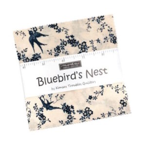 Moda Bluebirds Nest by Kansas Troubles Charm pack