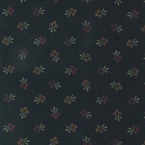 Moda Daisy Lane Trio of Blooms Blach by Kansas Troubles