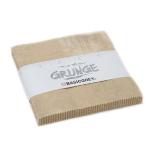 Moda Grunge Tan Charm Pack by Basic Grey