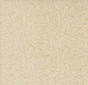 Moda Morris Manor Leaf Twilight Cream by Barbara Brackman