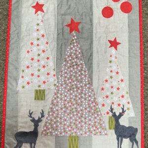Modern Christmas wall hanging Class with Janet Goddard