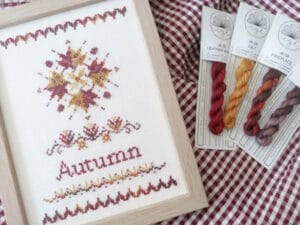 Mojo Stitches Autumn/Fall Cross Stitch Chart by Joanna Kabanoff