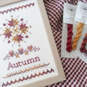 Mojo Stitches Autumn/Fall Cross Stitch Chart by Joanna Kabanoff