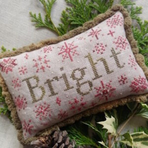 Mojo Stitches Be Bright Christmas Cross Stitch Chart by Jaonna Kabanoff