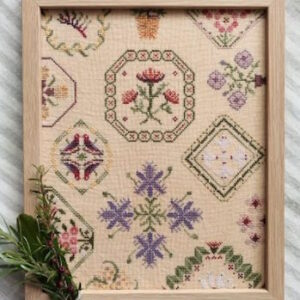 Mojo Stitches Bushland Quaker Cross Stitch Chart by Joanna Kabanoff