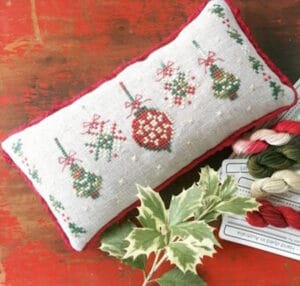 Mojo Stitches Christmas Baubles Cross Stitch Chart by Joanna Kabanoff