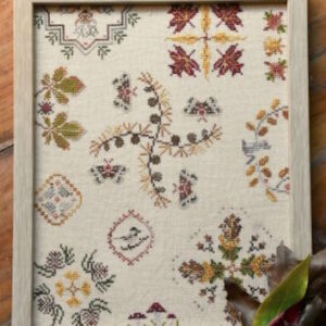 Mojo Stitches Falling Leaves Cross stitch Chart by Joanna Kabanoff