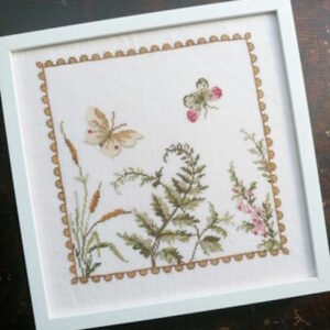 Mojo Stitches Flutterby Cross Stitch chart by Joanna Kabanoff