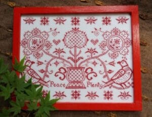 Mojo Stitches Peace and Joy Cross Stitch Chart