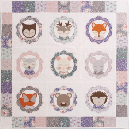 Molly and Mama Forest Family Quilt Pattern