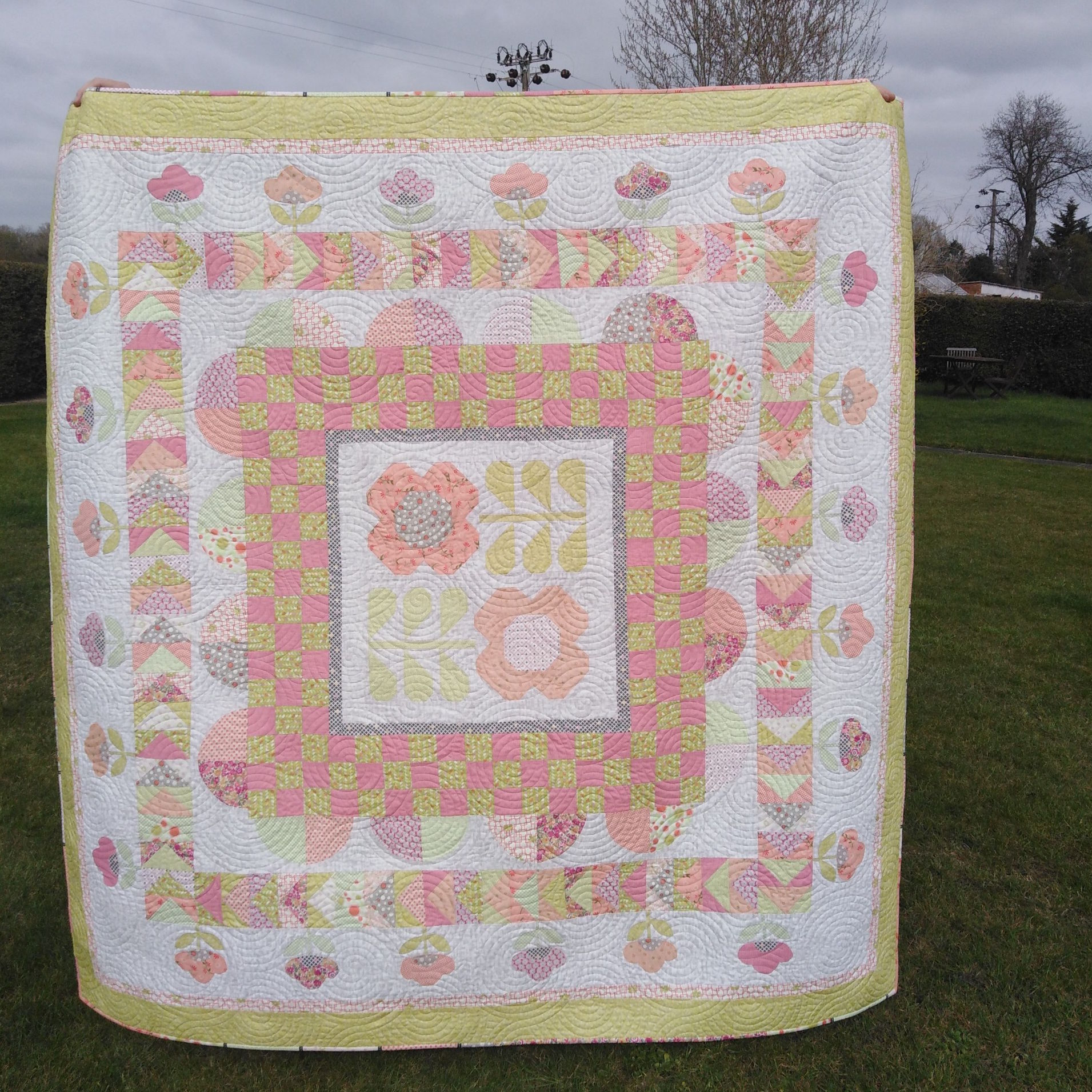 Monthly class Medallion Quilt with Janet Goddard at Poppy Patch