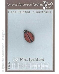 Lynette Anderson Ladybird Button