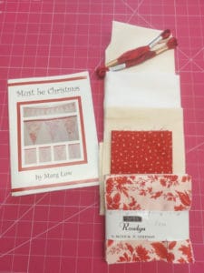 Must be Christmas Bunting kit review, designed by Marg Low
