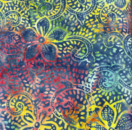 Nutex Artisan Bali Multi Colour Floral Design