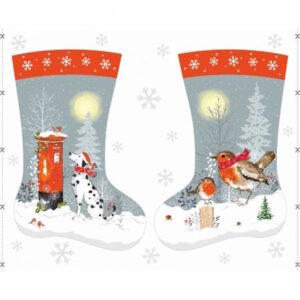 Nutex Christmas Stockings Panel by Sue Wheeler