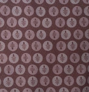 Nutex Peace and Joy Potted Trees Berry by Lynette Anderson