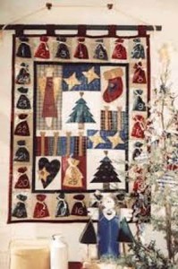 Hatched and Patched It's Christmas Time Advent Calendar Pattern by Anni Downs