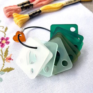 Pine Forest Acrylic Floss Drops for your embroidery threads