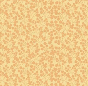 Poppie Cotton Calico Cowgirls Wildflowers yellow cotton fabric