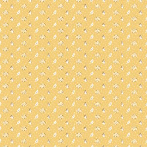 Poppie Cotton Wildwood Dwelling Fabric Collection Vintage Apron Yellow