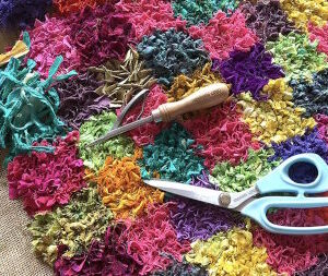 Rag Rug Making Workshop for Beginners, taught by Ragged Life