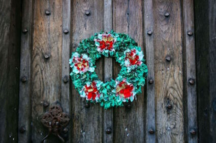 Shaggy Wreath class at Poppy Patch with Ragged Life