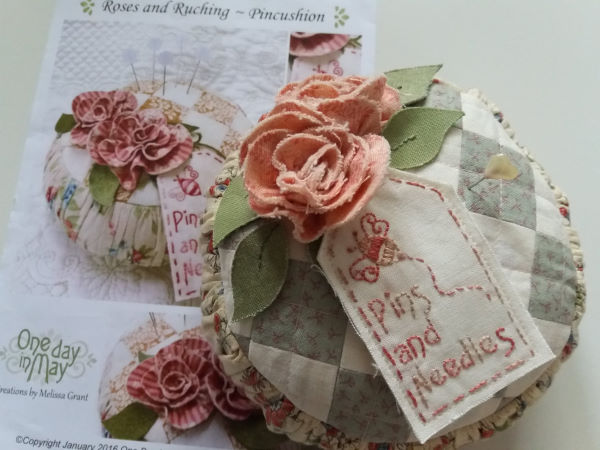 Roses and ruching kit review designed by One Day in May made by Nicola Foreman