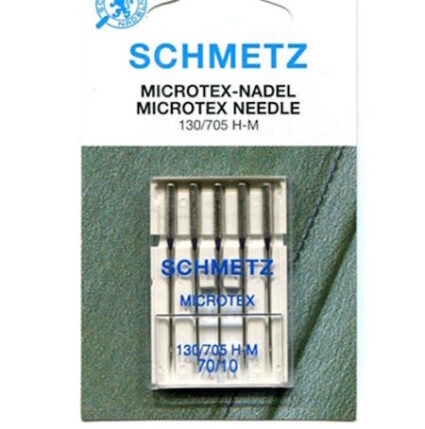 Schmetz Microtex Sewing Machine Needles packet of 5