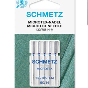 Schmetz Microtex Sewing Machine Needles pack of 5