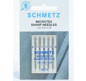 Schmetz Microtex Sewing Machine Needles packet of 5