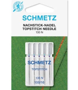 Schmetz Topstitch Machine Needles Packet of 5