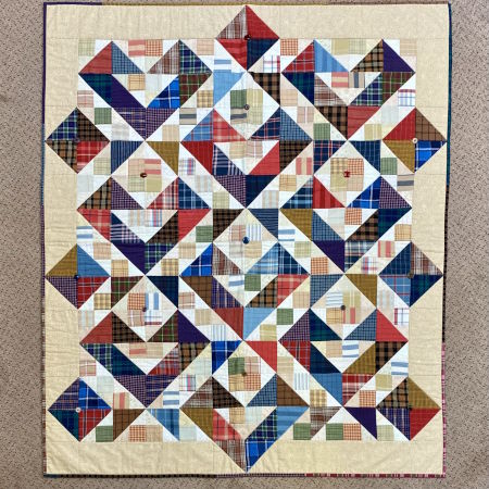 Scrappy Hearts Patchwork Quilt workshop with Janet Goddard at Poppy Patch