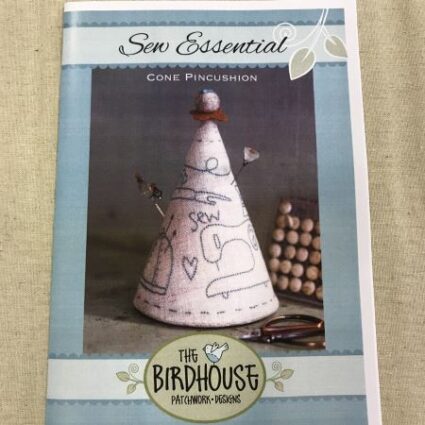Sew Essential Cone Pincushion Pattern by Natalie Bird The Birdhouse