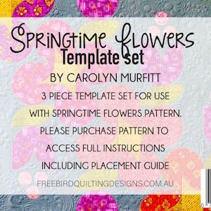 Springtime Flowers Templates by Carolyn Murfitt