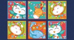 Studio E Baby Love Childrens Novelty Panel by Victoria Hutto