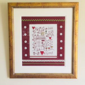 Love Family Home wall hanging designed by Gail Pan and made by Tracy Balsden 6