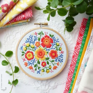 Tamar Nahir Yanai Floral Embroidery Kit