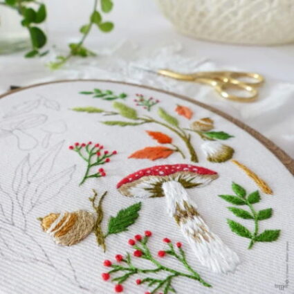 Tamar Nahir Yanai Magical Autumn Embroidery