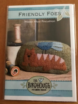 The Birdhouse Friendly Foes Pincushion Pattern by Natalie Bird